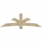 Ekena Millwork Davenport Rough Sawn Timber Gable Bracket, Douglas Fir, 84"W x 28"H x 6"D x 6"F, 8/12 Pitch GBW084X28X0606DAV00RDF - alternate 1
